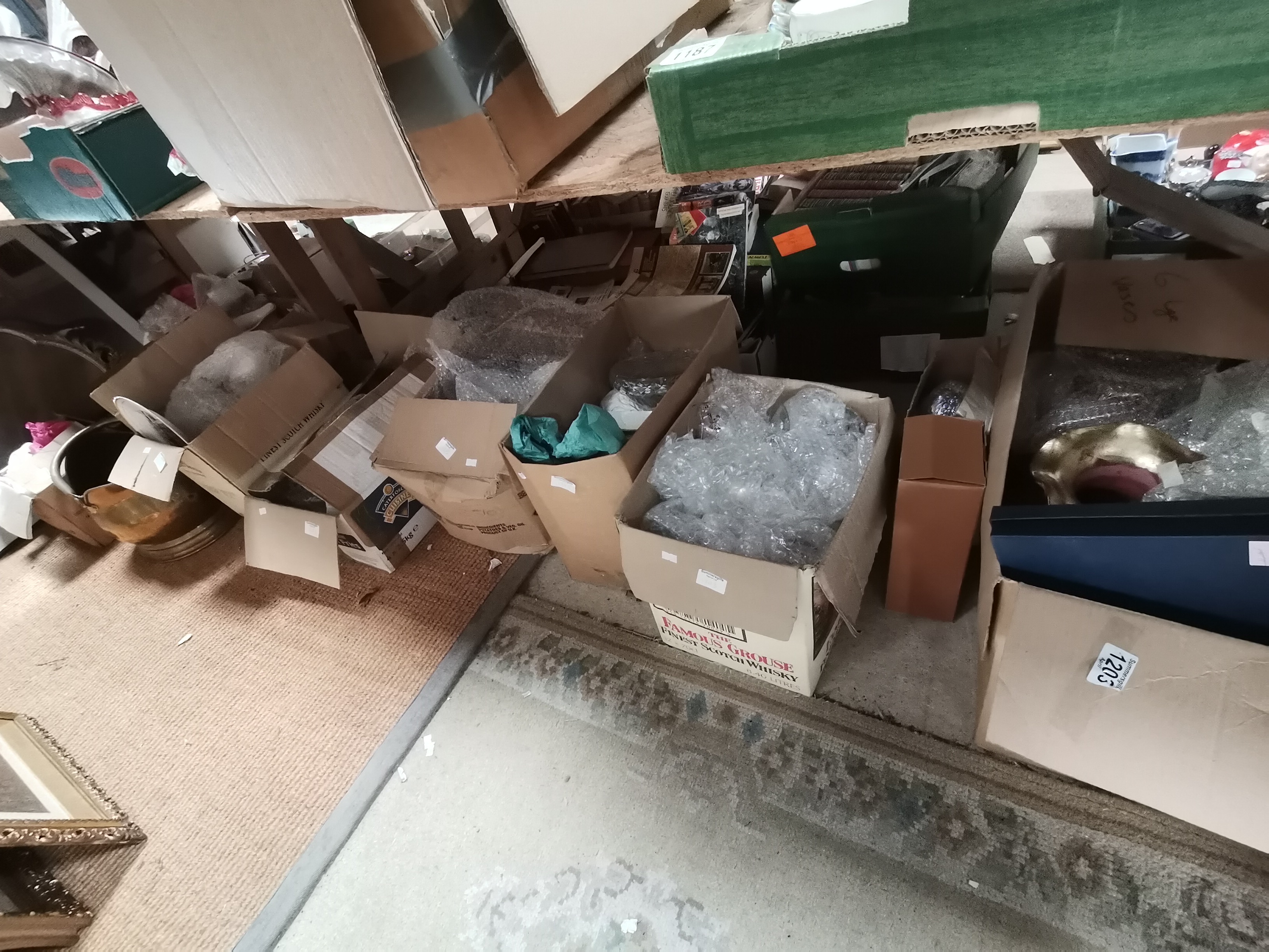 8 x boxes of misc china, glassware etc