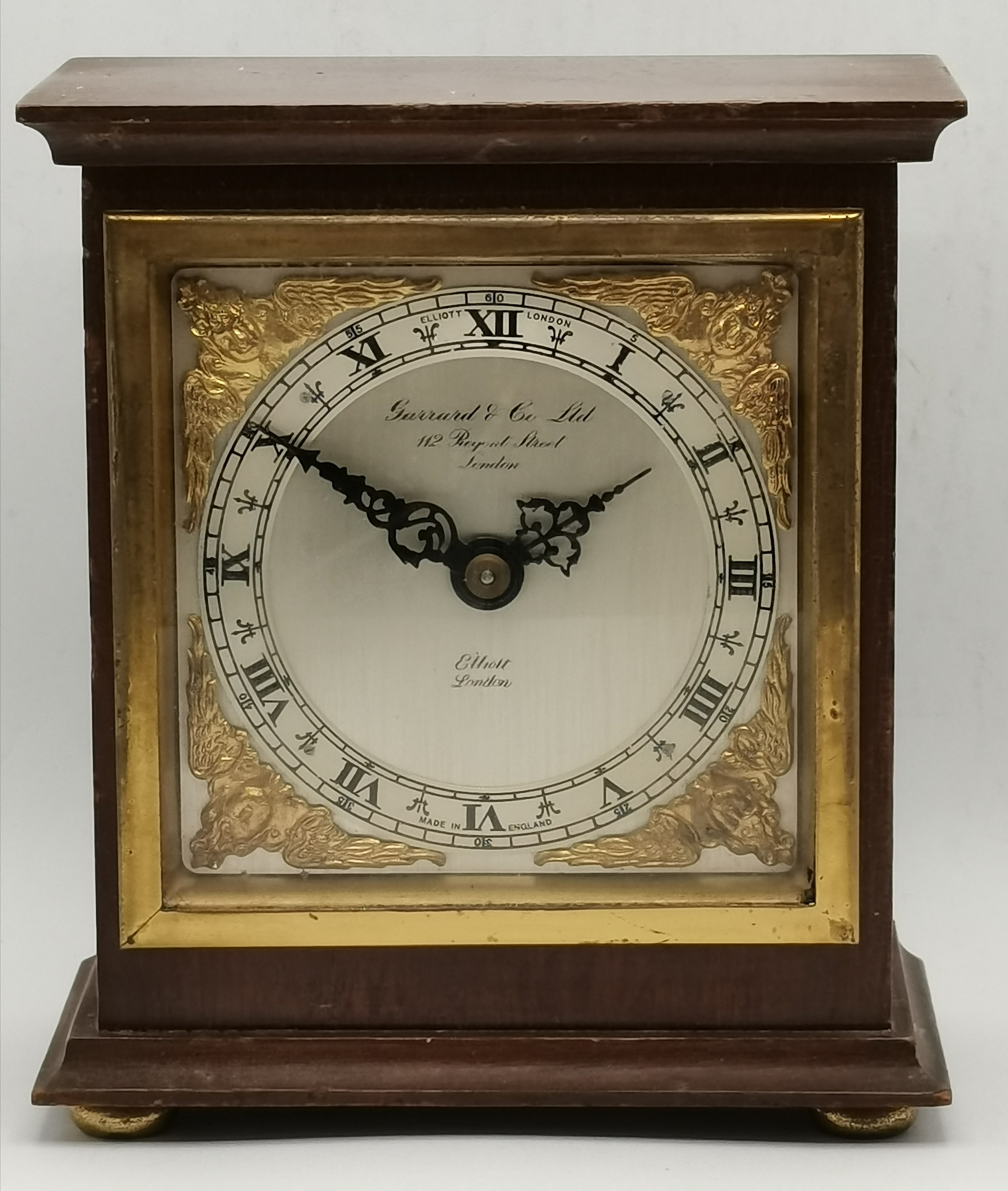 A Garrard & Co Ltd mantel clock by Elliott, London - Image 2 of 2