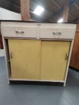 Vintage NU-Lyne furniture kitchen unit