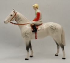 Beswick Model of a Grey Racehorse