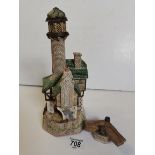 David Winter Cottages "Trinity lighthouse" Seaside Boardwalk collection with box and C of A