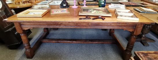 A Titchmarsh and Goodwin style dining table in a h