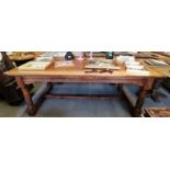 A Titchmarsh and Goodwin style dining table in a h