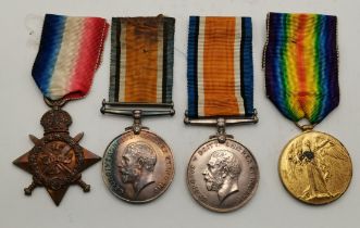 Two First World War medal pairs