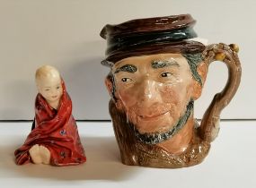Royal Doulton Caricature Jug "Johnny Appleseed"