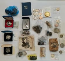 Assorted coinage, Victorian and later
