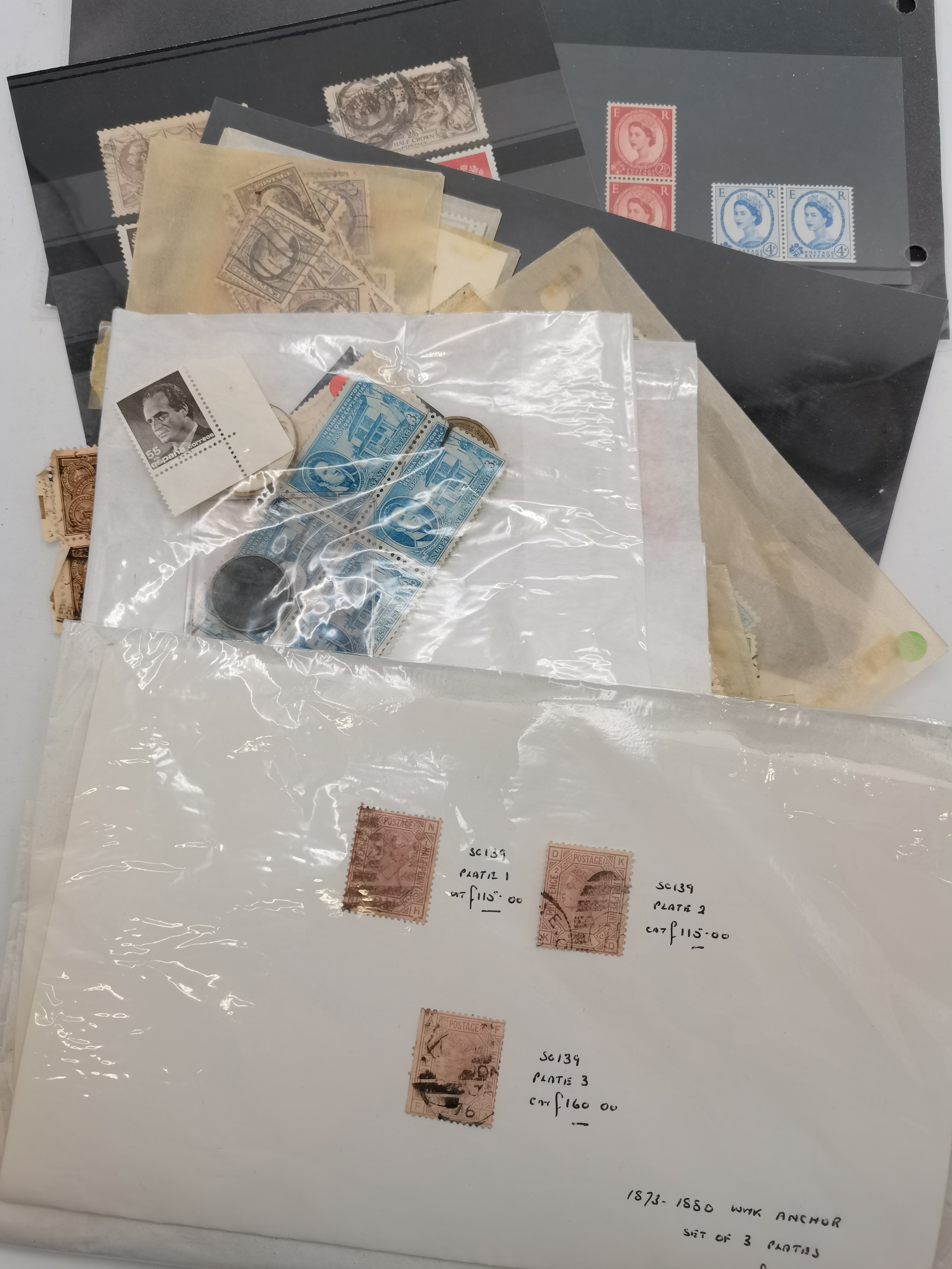 A collection of stamps, and two albums of cigarette cards - Image 2 of 4