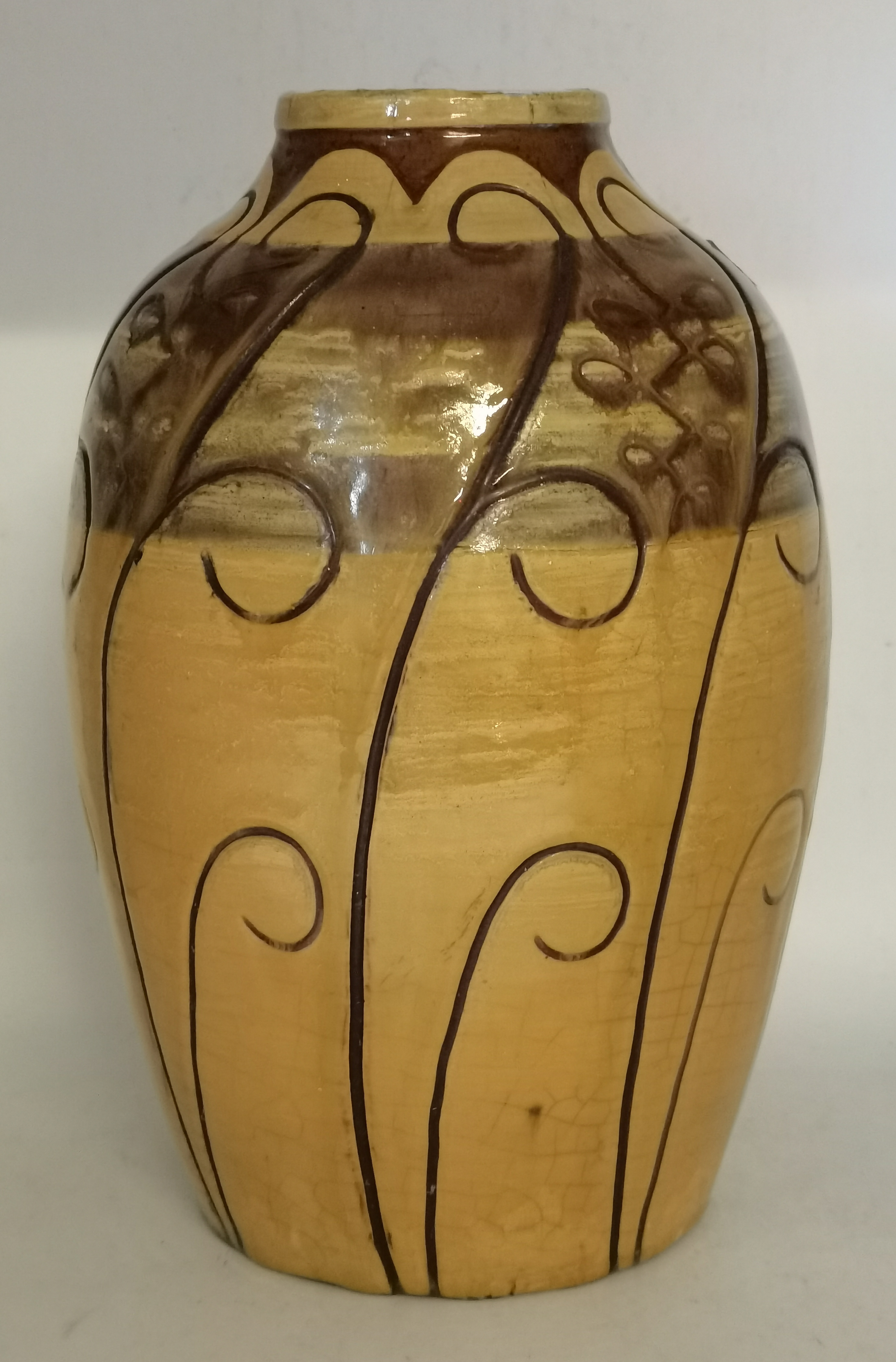 A WILLIAM MODELLIN STOKE vase 1930's - Image 2 of 7