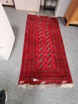 A small Afghan rug
