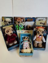 x7 boxed Meerkat figures "Yakov's Toy Shop"