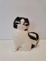 A Goebel porcelain cat model
