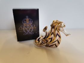 Royal Crown Derby A Seahorse Paperweight, an early model from 1990