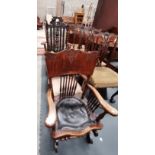 2 x Dutch armchairs plus a hall chair and nursing chair