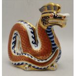 Royal Crown Derby Dragon Paperweight