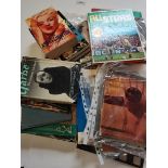 Box of Mid-Century books and magazines on RAF, Football, WWII etc