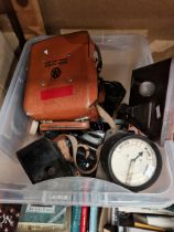 1 Box Misc items including field Telephone Meters etc