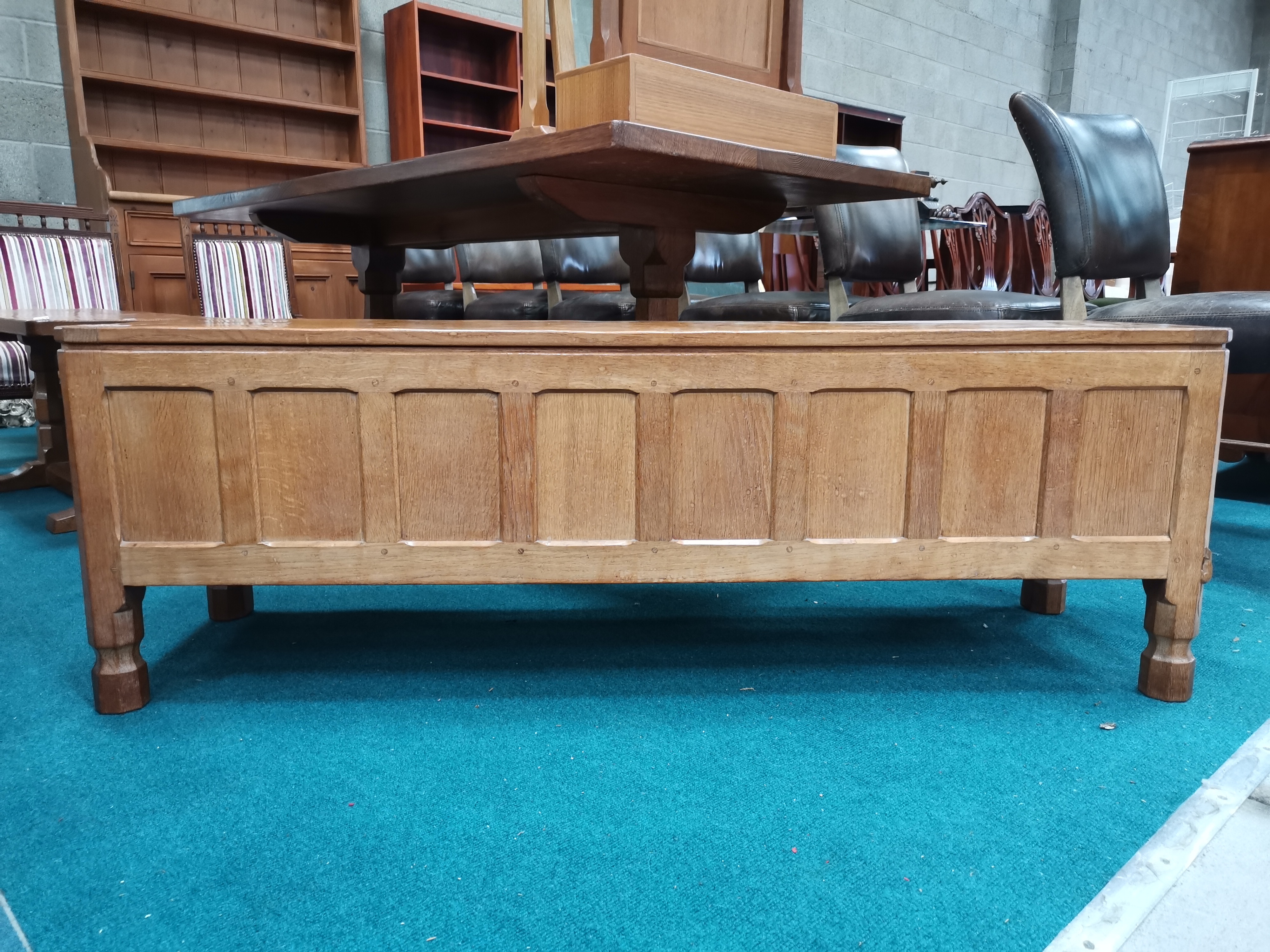 Mouseman Robert Thompson blanket box