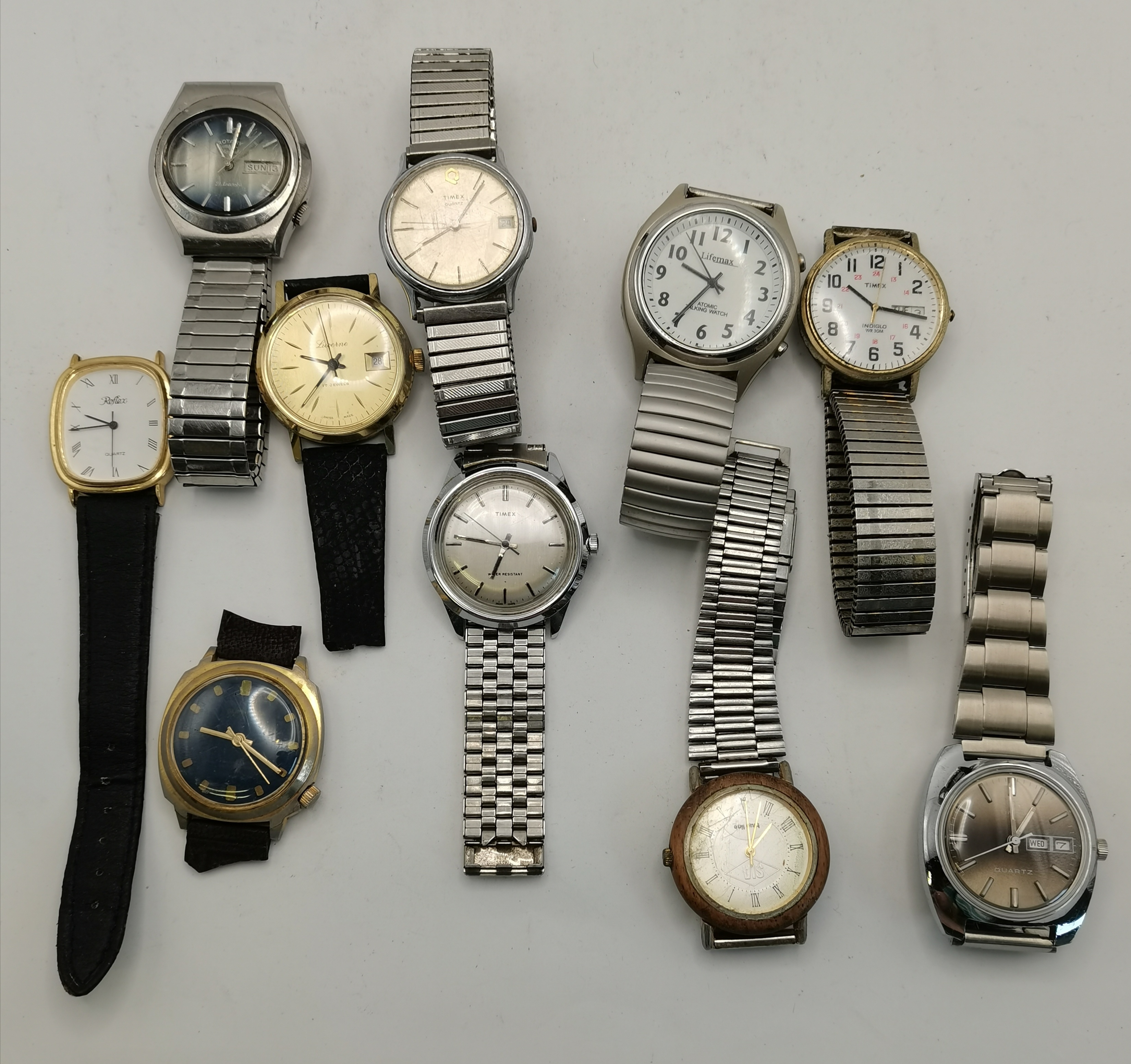 A quantity of assorted gent's wristwatches - Image 2 of 7