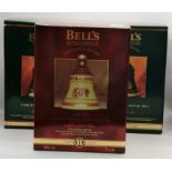 A set of 3 BELLS extra special OLD SCOTTISH WHISKY