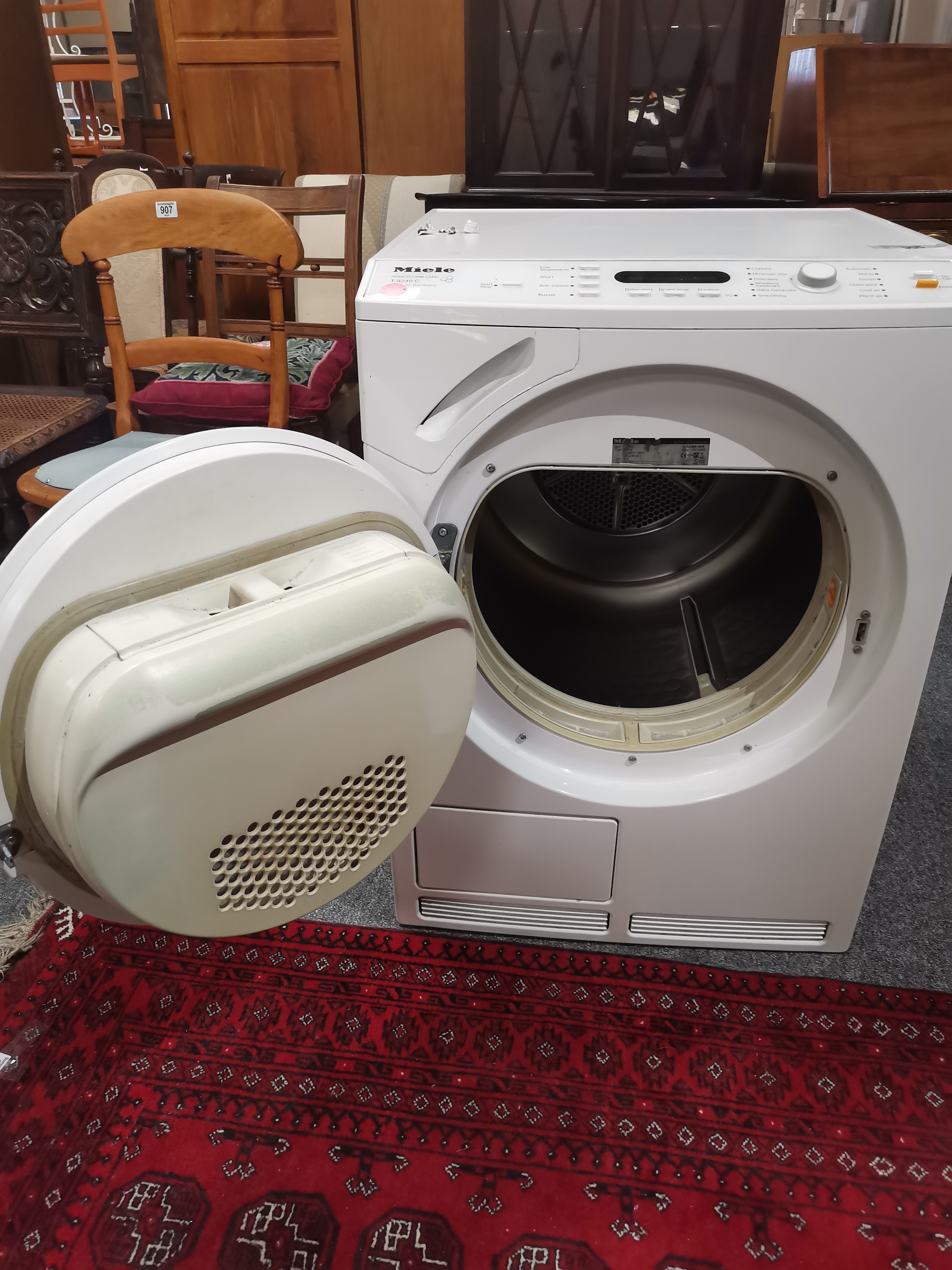 A Miele tumble dryer - Image 2 of 9