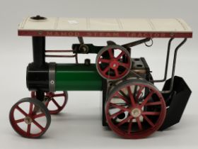 A Mamod TE1A model traction engine