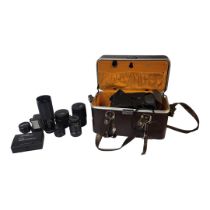 A 1990’S TAMRON CO. LTD OF JAPAN PHOTOGRAPHIC ACCESSORIES SET Consisting of three boxed focusing