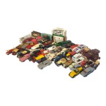 A COLLECTION OF VINTAGE DIE CAST VEHICLES Including Matchbox models of Yesteryear, Rolls Royce and