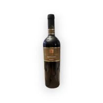 SQUINZANO, RIONE DEI DOGI, 2002, SIX BOTTLES OF VINTAGE RED WINE, 75CL BOTTLES. Condition: good