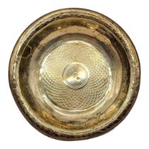 AN EARLY 20TH CENTURY TURKISH SILVER BOWL Having engraved decoration and hallmarked with Ottoman
