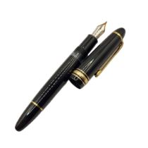 MONTBLANC, A VINTAGE MEISTERSTRUCK No 146, having gold plated mounts and 14ct white gold nib, in