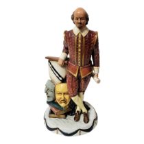 ROYAL DOULTON, A LIMITED EDITION (23/1564) PORCELAIN FIGURE OF WILLIAM SHAKESPEARE (HN3633) Modelled