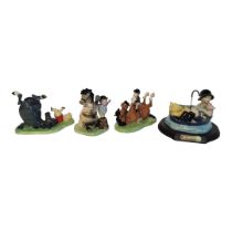 ROYAL DOULTON, THE WINNIE THE POOH COLLECTION, THE BRAIN OF POOH, A PORCELAIN GROUP OF LIMITED