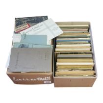 A BOX CONTAINING APPROX 100 EARLY/MID 20TH CENTURY LETTER CARDS Individually housed in paper slips.