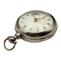 THOMAS MUDGE, 1715 - 1794, A SILVER 'EARLY LEVER' GENT’S POCKET WATCH The pair cases, hallmarked