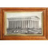 PARTHENON ATHENS, 19TH CENTURY SCHOOL WATERCOLOUR AND PENCIL ON PAPER Inscribed verso ‘Attributed to