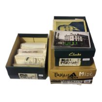THREE BOXES CONTAINING APPROX 700 EARLY/MID 20TH CENTURY POSTCARDS Miscellaneous English towns, in