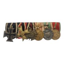 A SET OF GERMAN WWI AND LATER MILITARY MEDALS To include an 1914 Iron Cross, Prodeo Et Patria 1914 -