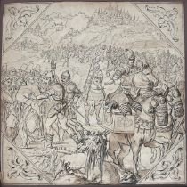 CIRCLE OF GIORGIO VASARI (AREZZO 1511-1574 FLORENCE) AND JAN VAN DER STRAET, CALLED GIOVANNI