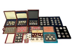 ROYAL MINT AND OTHERS, A COLLECTION OF COINS AND COIN PROOF SETS Comprising Royal Mint 2002 Proof