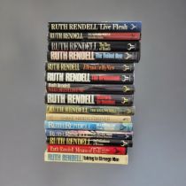 RUTH RENDELL NOVELS, ALL SIGNED FIRST EDITIONS Including ‘Shake Hands Forever’, ‘Live Flesh’, ‘