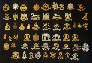 A COLLECTION OF FIFTY EARLY 20TH CENTURY AND LATER BRITISH ARMY CAP BADGES To include 19th Alexander