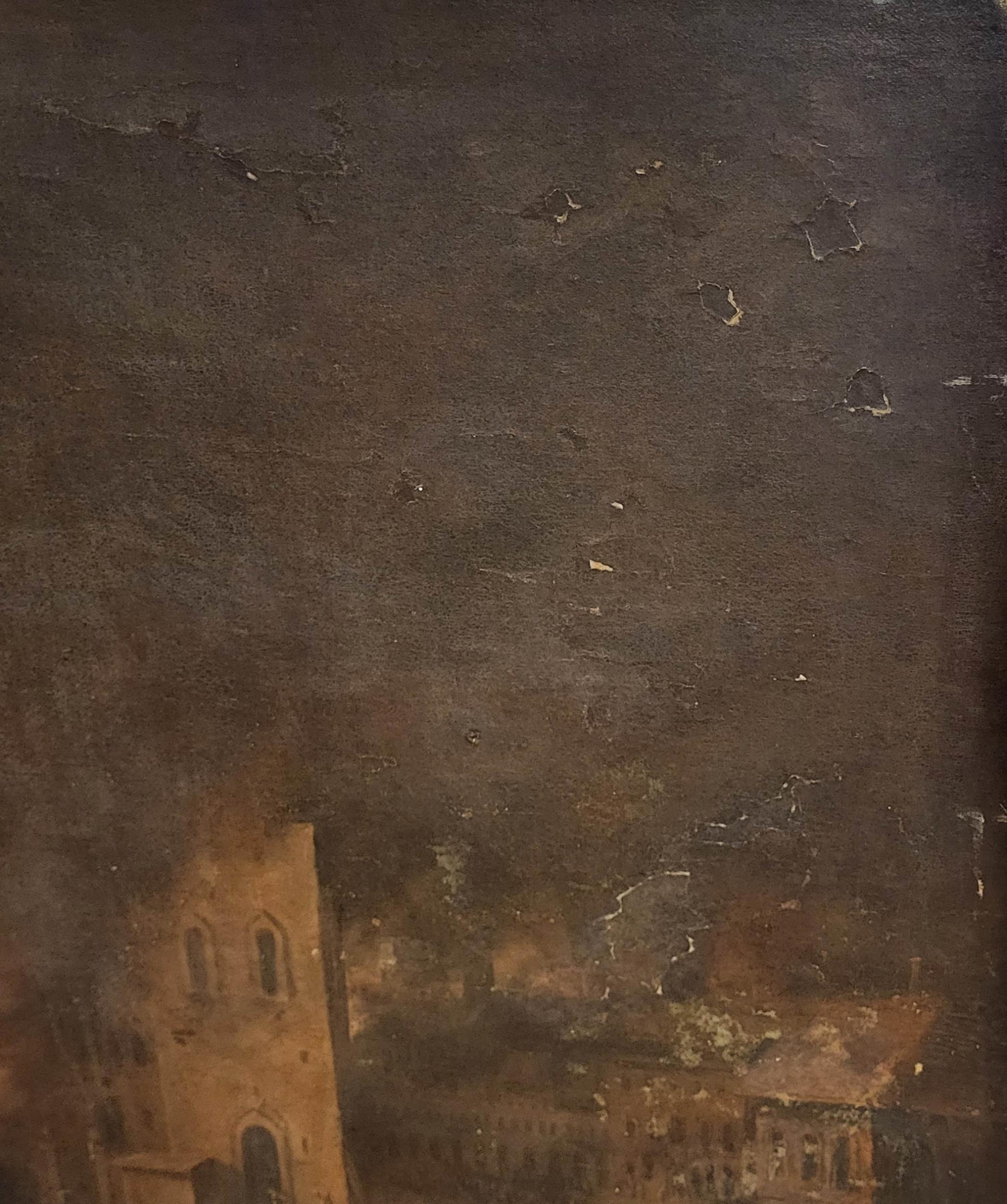 IN THE MANNER OF DIRK VERHAERT, A LATE 17TH/EARLY 18TH CENTURY DUTCH OIL ON CANVAS Nocturnal - Image 2 of 3