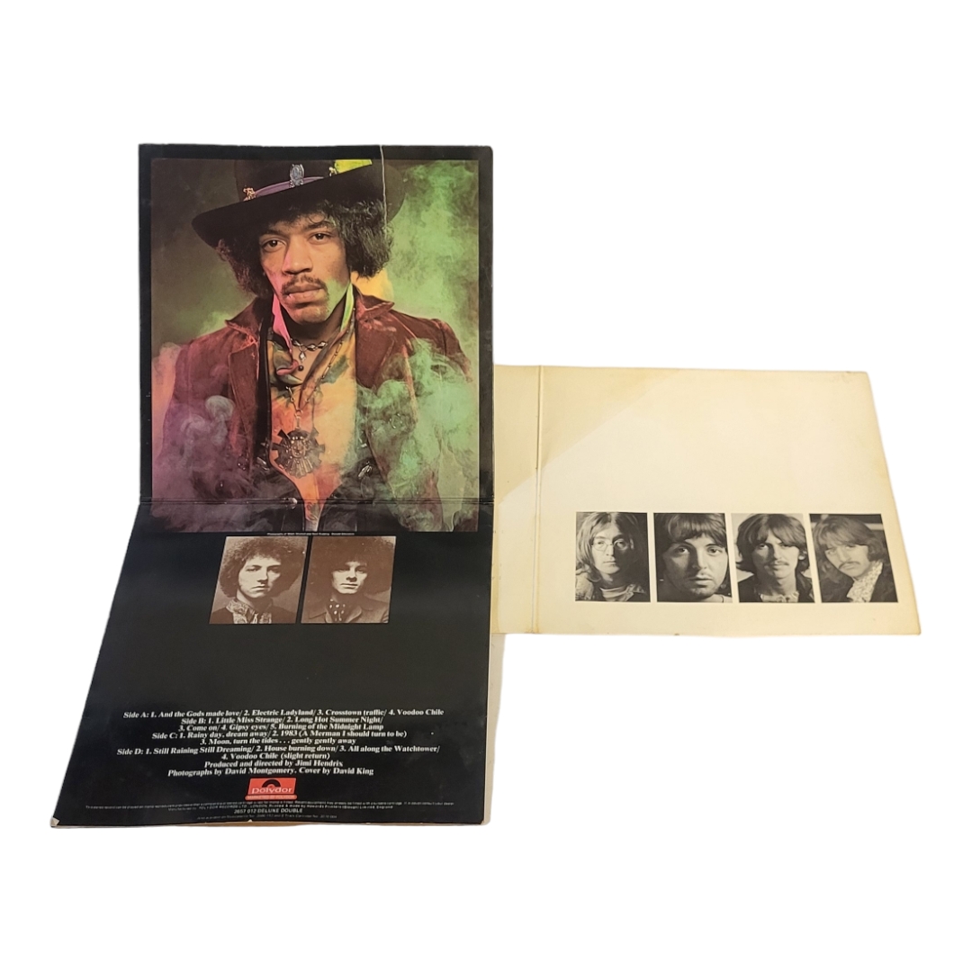 A VINYL STEREO RECORD, THE JIMI HENDRIX EXPERIENCE ELECTRIC LADYLAND MARKETED BY POLYDOR In original - Image 2 of 2