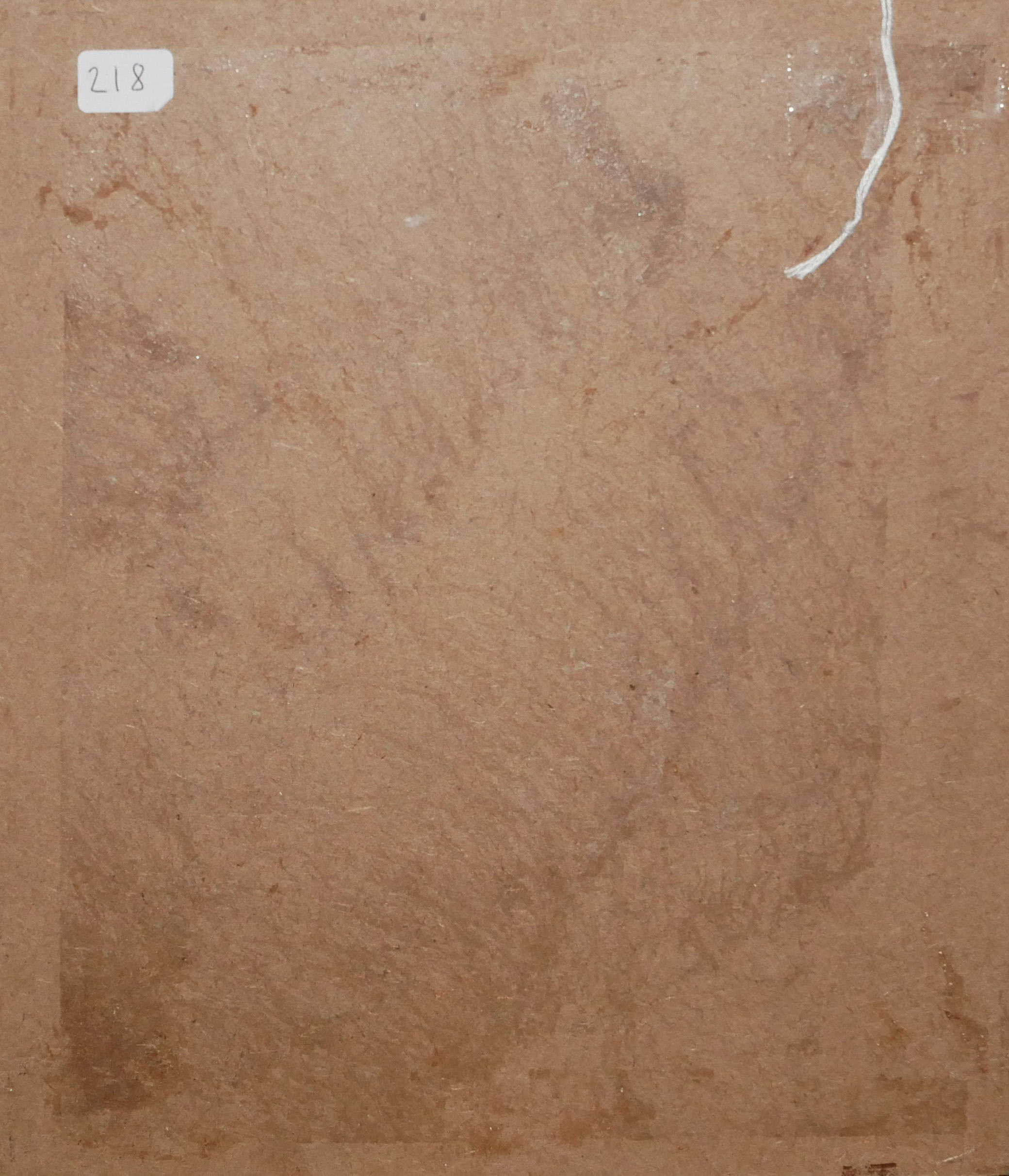 AN EARLY 20TH CENTURY OIL ON BOARD, PORTRAIT HEAD STUDY OF A JACK RUSSELL TERRIER. (20.5cm x 25.5cm) - Bild 2 aus 2