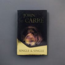 JOHN LE CARRÉ, SINGLE AND SINGLE Signed to title page, 1999, dust jacket worn and with some shelf