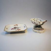 KPM OF BERLIN, ROYAL BERLIN MANUFACTURER, A LATE 19TH CENTURY HARD PASTE PORCELAIN NOVELTY SALT