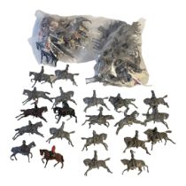 BRITAINS, A COLLECTION OF LEAD MODEL /TOY EQUESTRIAN SOLDIERS Some blanks and cold painted