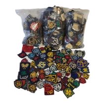 A LARGE COLLECTION OF CLOTH SCHOOL AND CLUB INSIGNIA PATCHES To include cricket clubs. Condition: