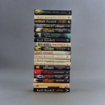 RUTH RENDELL NOVELS, ALL SIGNED FIRST EDITIONS including ‘Babes in The Woods’, mostly signed to