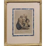 LOUIS-LEOPOLD BOILLY, 1761 - 1845, GROUP OF EIGHTEEN 19TH CENTURY HAND COLOURED LITHOGRAPHS In